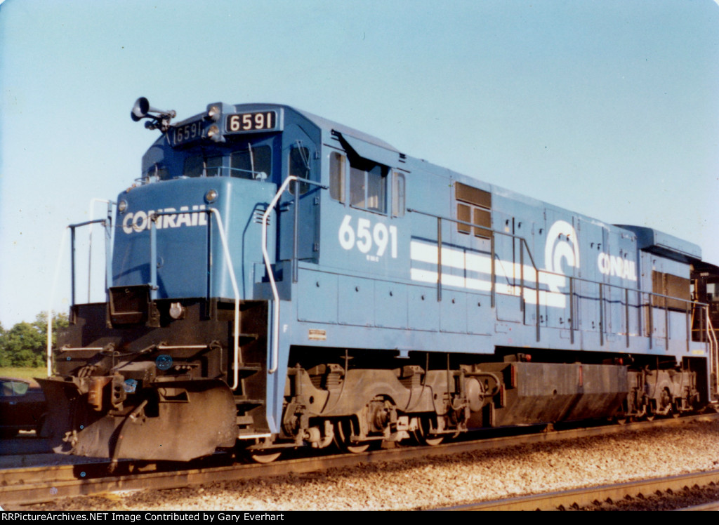 CR U36C #6591 - Conrail